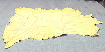 Shoe accessories-irregular materials