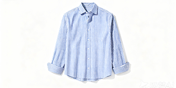 Plaids and stripe matching shirt cutting