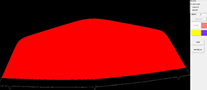 One-click high-quality partitioning of cut pieces