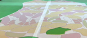 Projection preview positioning for loading