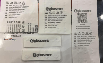 care label laser cutting 